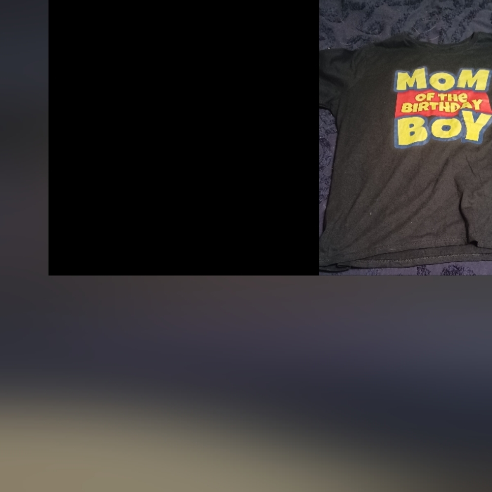 2 birthday shirts mom and dad